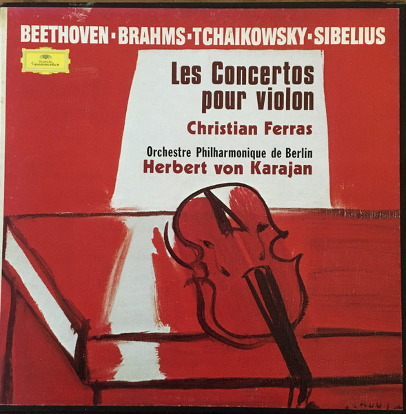 Ludwig van Beethoven – Les Concertos Pour Violon (1976) – Hoes