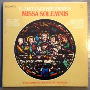 Ludwig van Beethoven – Missa Solemnis – Hoes