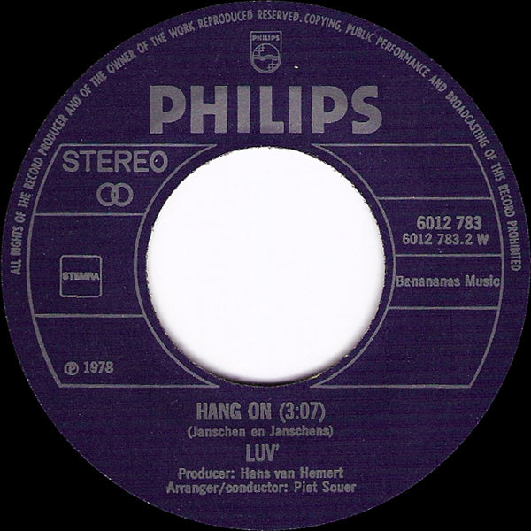 Luv' – U.O.Me (You Owe Me) (1978) – Hoes