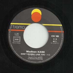 Madleen Kane – You Can / Don't Wanna Lose You (1981) – Hoes