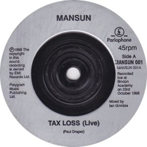 Mansun – Tax Loss (Live) (1998) – Hoes