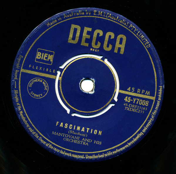 Mantovani – Fascination / Separate Tables – Hoes