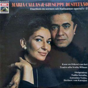 Maria Callas – Duetten En Scenes Uit Italiaanse Opera's - 2 (1974) – Hoes