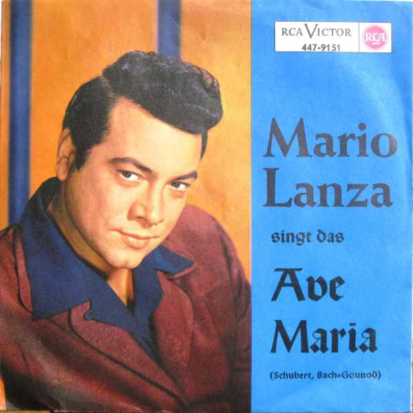 Mario Lanza – Mario Lanza Singt Das Ave Maria – Hoes