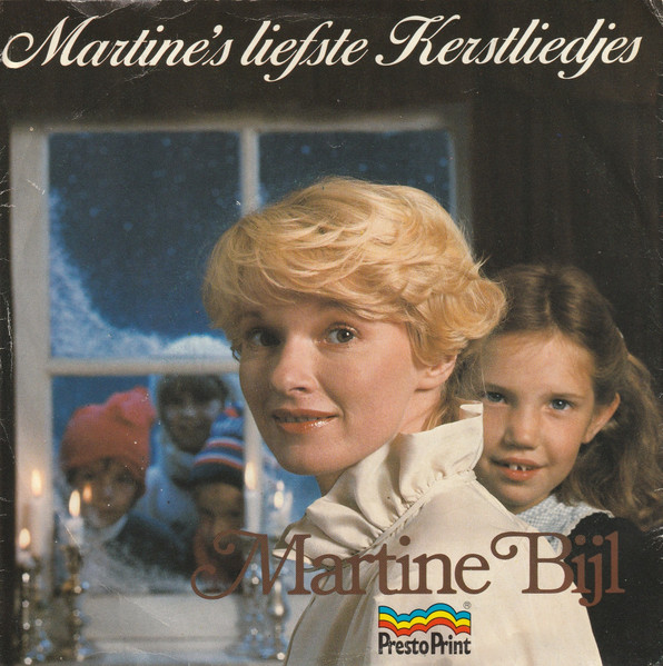 Martine Bijl – Martine's Liefste Kerstliedjes (1980) – Hoes