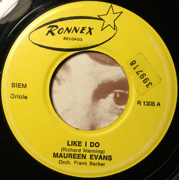 Maureen Evans – Like I Do / Starlight, Starbright (1962) – Hoes