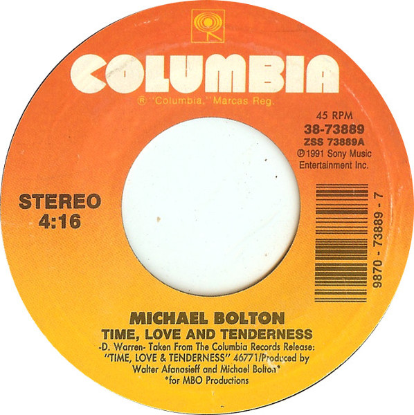 Michael Bolton – Time, Love And Tenderness (1991) – Hoes