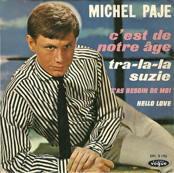 Michel Paje – C'est De Notre Age (1964) – Hoes