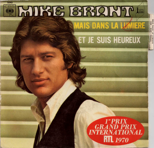 Mike Brant – Mais Dans La Lumière / Et Je Suis Heureux (1970) – Hoes