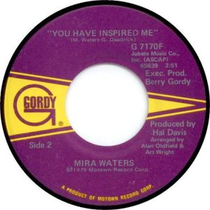 Mira Waters – You Have Inspired Me (1979) – Hoes
