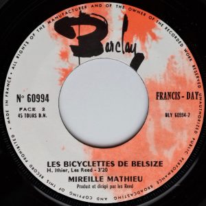 Mireille Mathieu – Ensemble / Les Bicyclettes De Belsize (1968) – Hoes