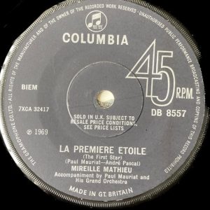 Mireille Mathieu – La Première Étoile (1969) – Hoes