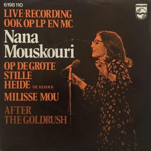 Nana Mouskouri – Op De Grote Stille Heide (De Herder) (1976) – Hoes