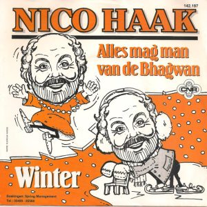 Nico Haak – Alles Mag Man Van De Bhagwan (1985) – Hoes