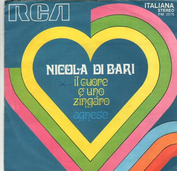 Nicola Di Bari – Il Cuore Ѐ  Uno Zingaro / Agnese (1971) – Hoes