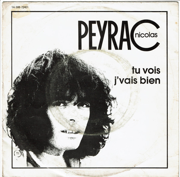 Nicolas Peyrac – Tu Vois J'Vais Bien (1981) – Hoes