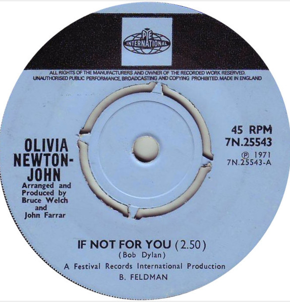 Olivia Newton-John – If Not For You (1971) – Hoes