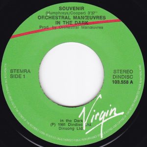 Orchestral Manoeuvres In The Dark – Souvenir (1981) – Hoes