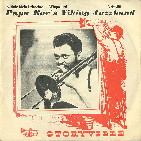 Papa Bue's Viking Jazz Band – Schlafe Mein Prinzchen / Wiegenlied (1960) – Hoes