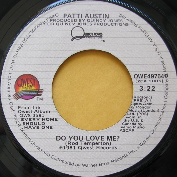 Patti Austin – Do You Love Me? / Solero (1981) – Hoes