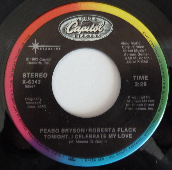 Peabo Bryson – Tonight I Celebrate My Love – Hoes