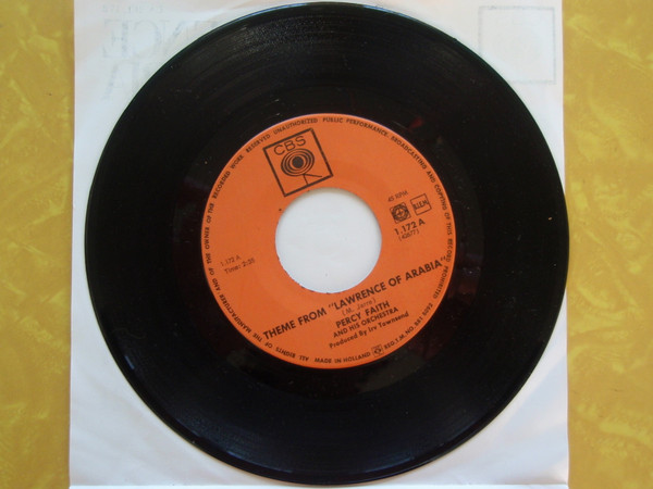 Percy Faith & His Orchestra – Theme From "Lawrence Of Arabia" (1963) – Hoes