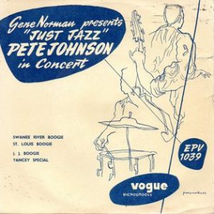 Pete Johnson – Gene Norman Presents Just Jazz - Pete Johnson In Concert (1955) – Hoes