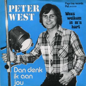 Peter West (2) – Dan Denk Ik Aan Jou (1974) – Hoes