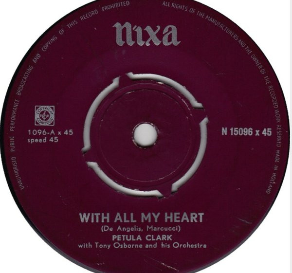Petula Clark – With All My Heart (1957) – Hoes