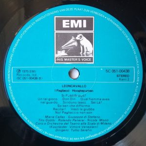 Pietro Mascagni – Cavalleria Rusticana, I Pagliacci (Hoogtepunten) (1975) – Hoes