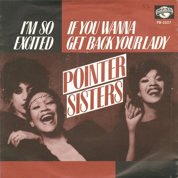 Pointer Sisters – I'm So Excited / If You Wanna Get Back Your Lady (1982) – Hoes