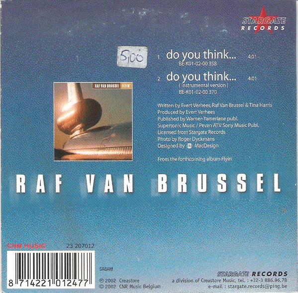 Raf Van Brussel – Do You Think... (2002) – Hoes