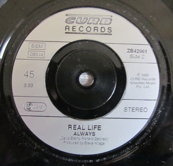 Real Life – Send Me An Angel '89 (1989) – Hoes