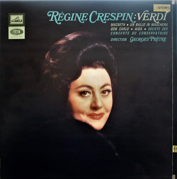 Régine Crespin – Macbeth ● Un Ballo In Maschera ● Don Carlo ● Aida – Hoes