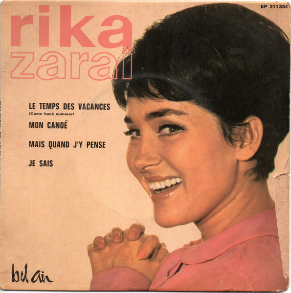Rika Zaraï – Le Temps Des Vacances (1965) – Hoes