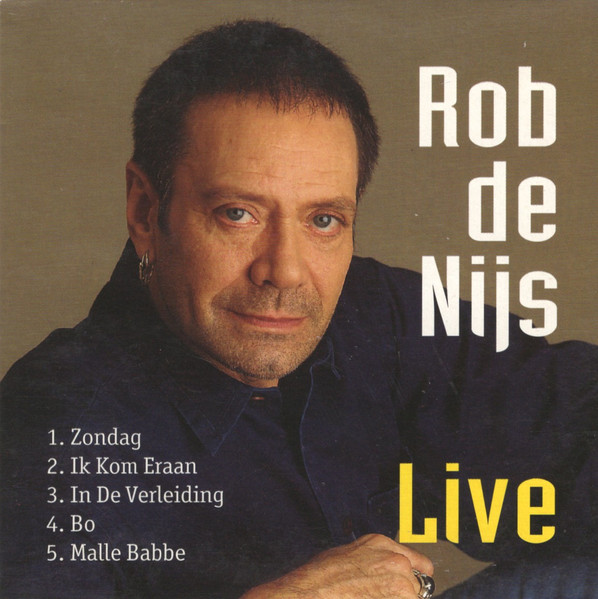 Rob de Nijs – Live (1996) – Hoes