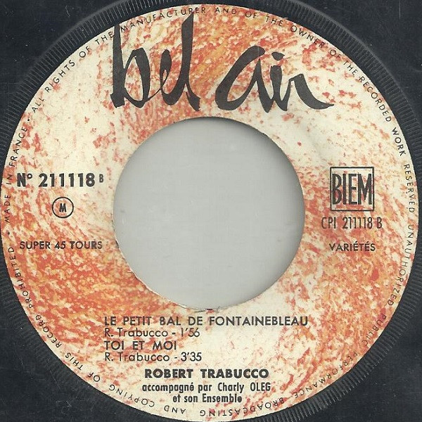 Robert Trabucco – Le Métallo (1963) – Hoes