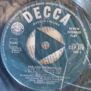 Ruggiero Leoncavallo – Pagliacci (1958) – Hoes