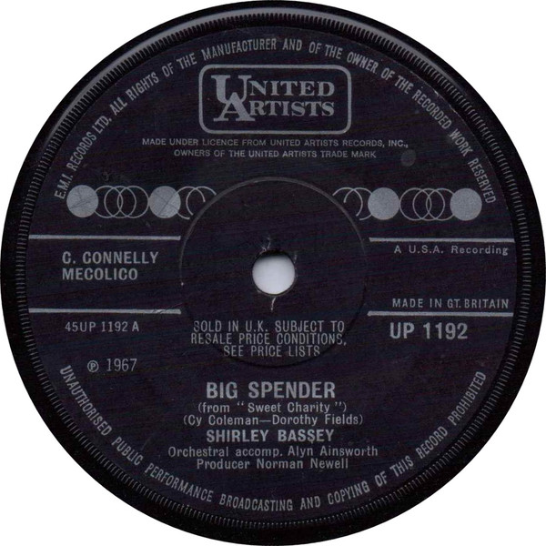 Shirley Bassey – Big Spender (1967) – Hoes