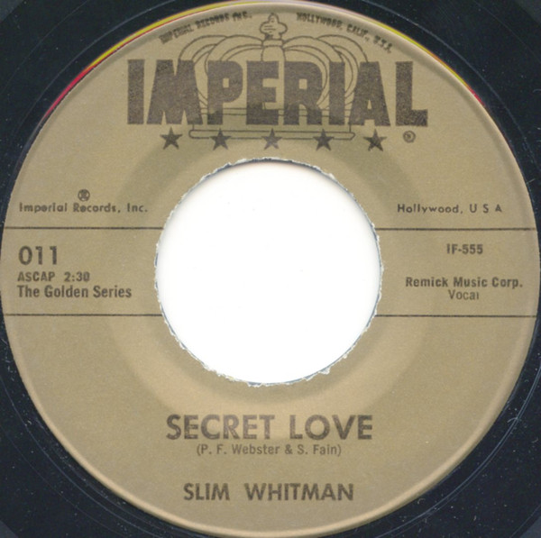 Slim Whitman – Secret Love / Rose Marie – Hoes