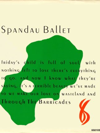 Spandau Ballet – Through The Barricades (1986) – Hoes