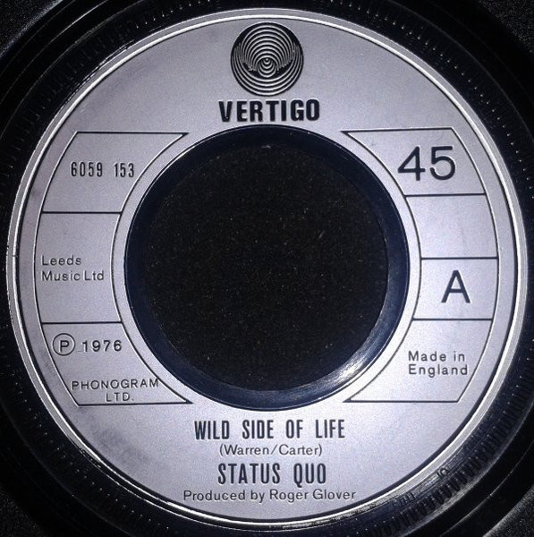 Status Quo – Wild Side Of Life (1976) – Hoes