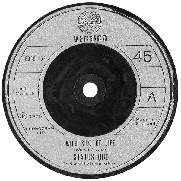 Status Quo – Wild Side Of Life (1976) – Hoes