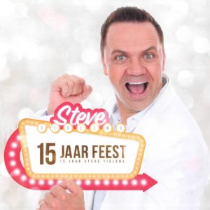 Steve Tielens – 15 Jaar Feest (15 Jaar Steve Tielens) (2017) – Hoes