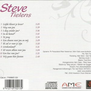 Steve Tielens – Een Droom (2010) – Hoes