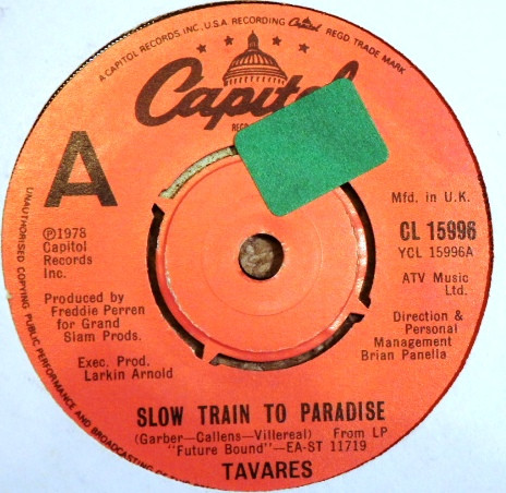 Tavares – Slow Train To Paradise (1978) – Hoes