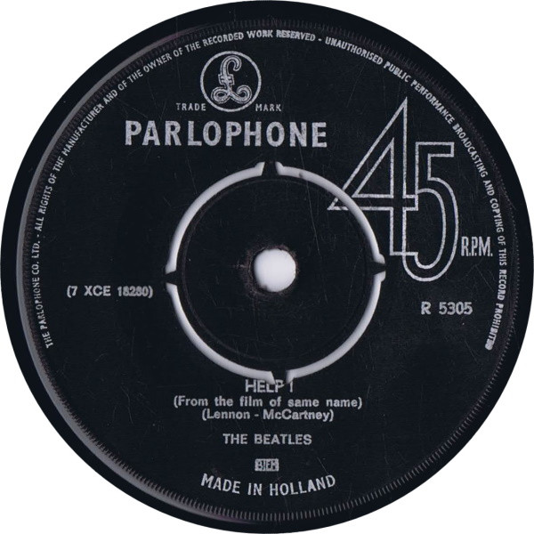 The Beatles – Help! / I'm Down (1965) – Hoes