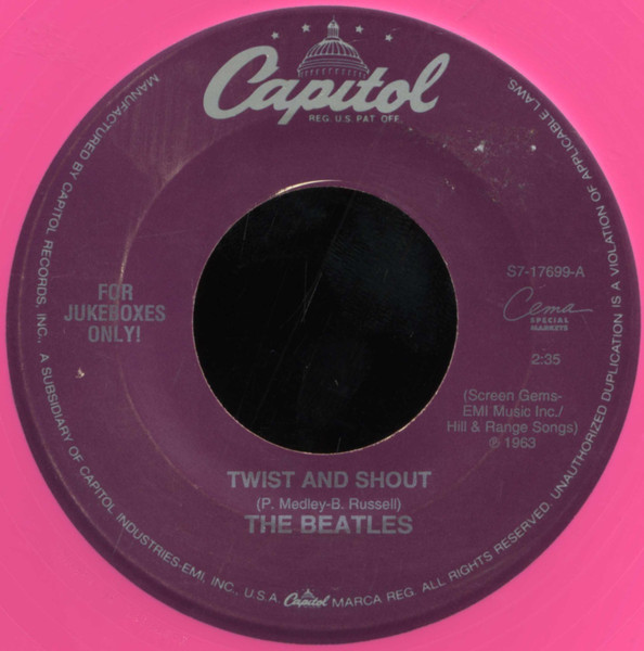 The Beatles – Twist And Shout / There's A Place (1994) – Hoes