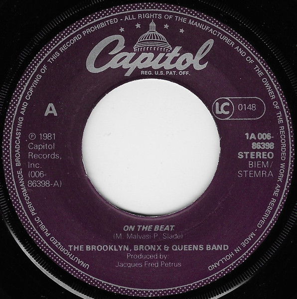 The Brooklyn, Bronx & Queens Band – On The Beat (1981) – Hoes