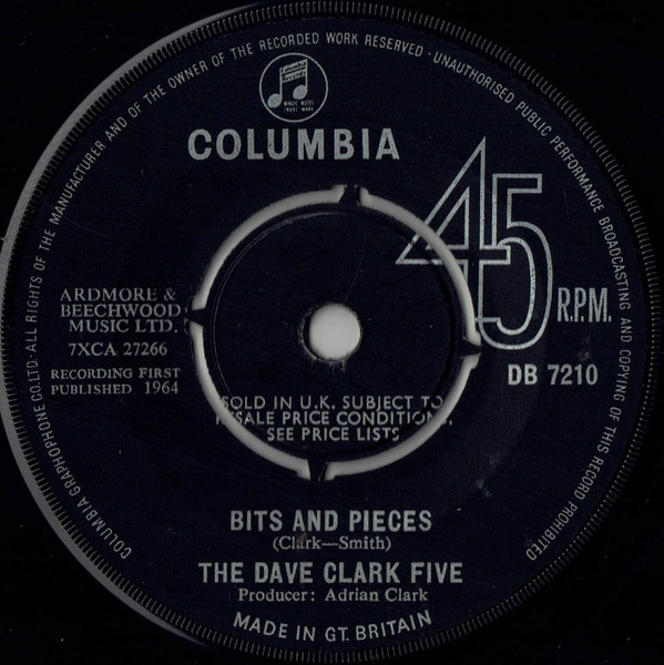 The Dave Clark Five – Bits And Pieces (1964) – Hoes